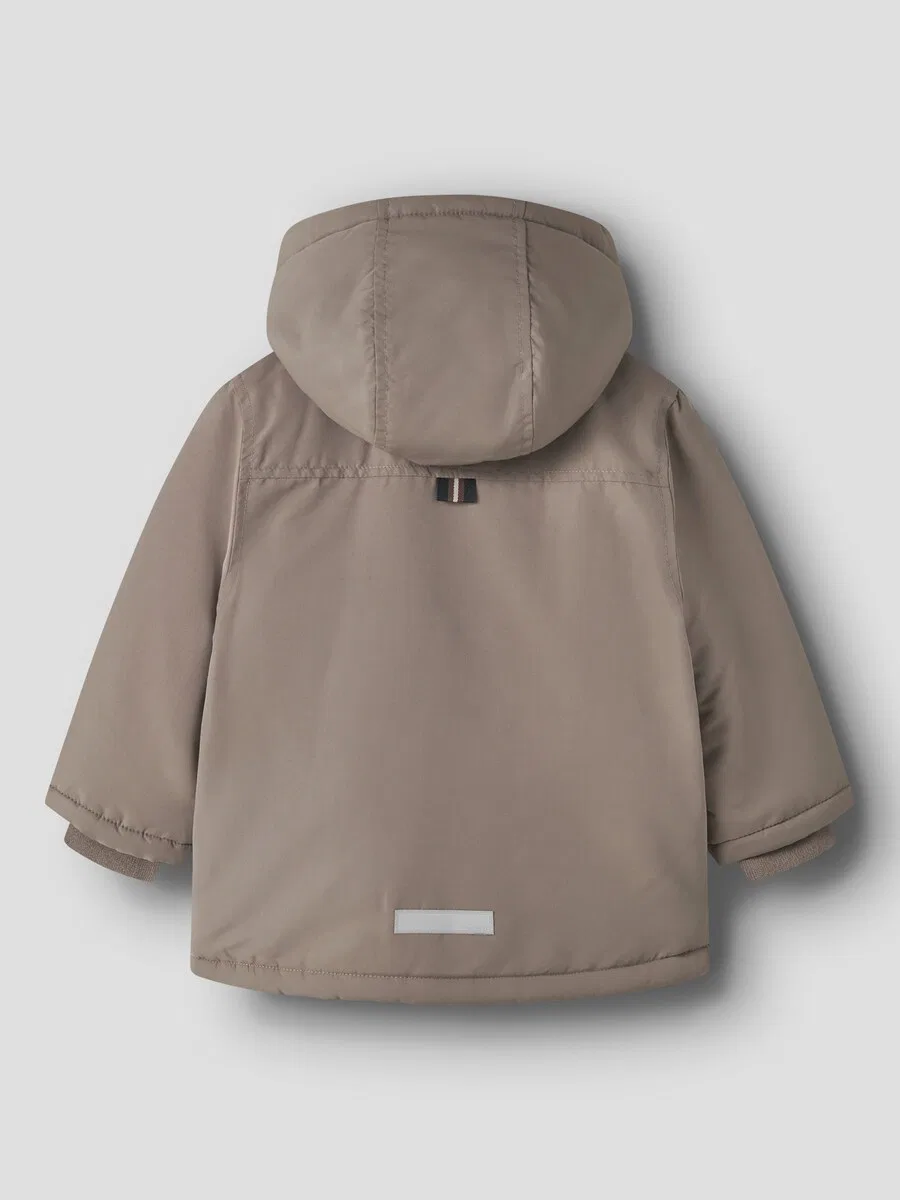 Куртка NAME IT Between-Season Jacket 'NMMMARLOW' коричневого цвета — фото 2