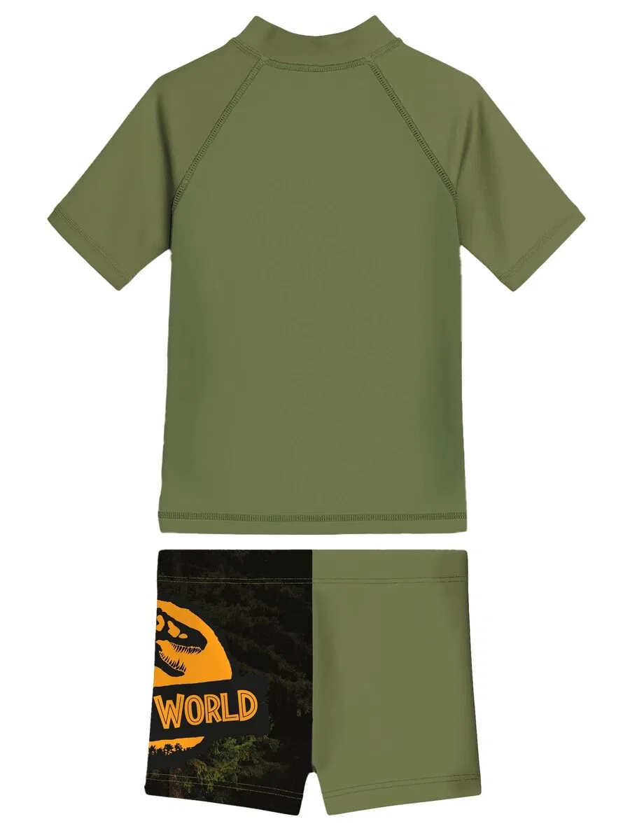 Спортивные купальники United Labels 'Jurassic World UV-Schutz 30' зеленого цвета — фото 2