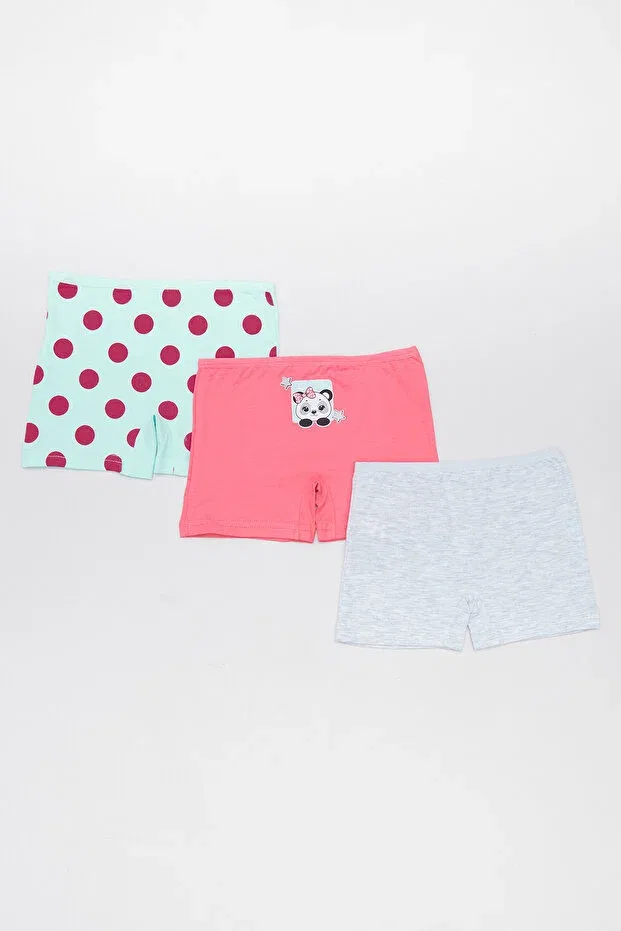 Детские боксеры для мальчиков с принтом Panda Fulla Moda, Mint