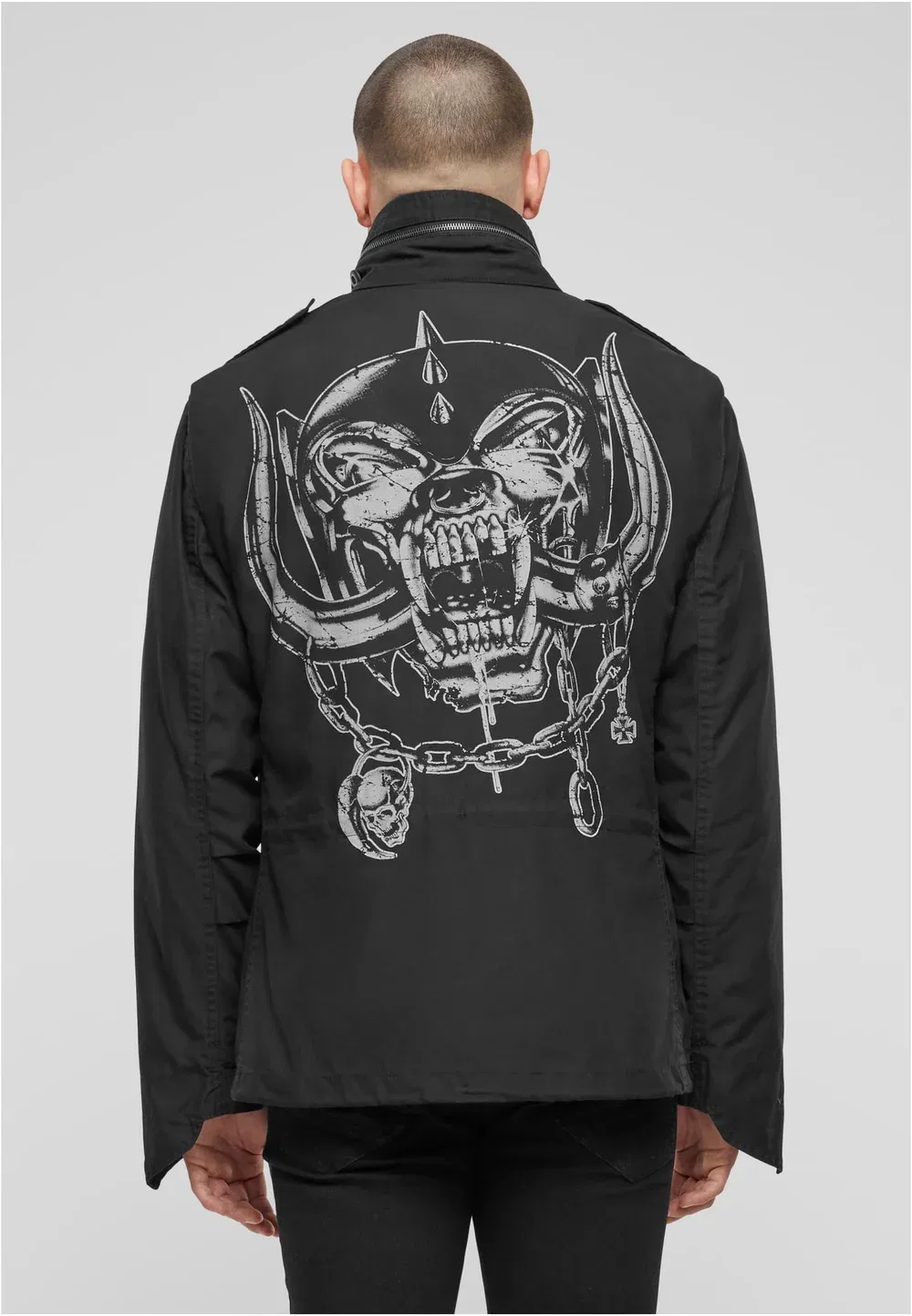 Motörhead m65 - легкая куртка Brandit, Black