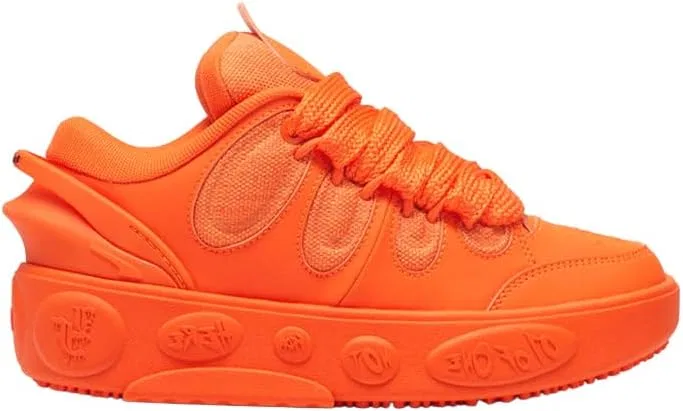 Детские кроссовки для мальчиков на шнуровке La Francé PUMA, Orange
