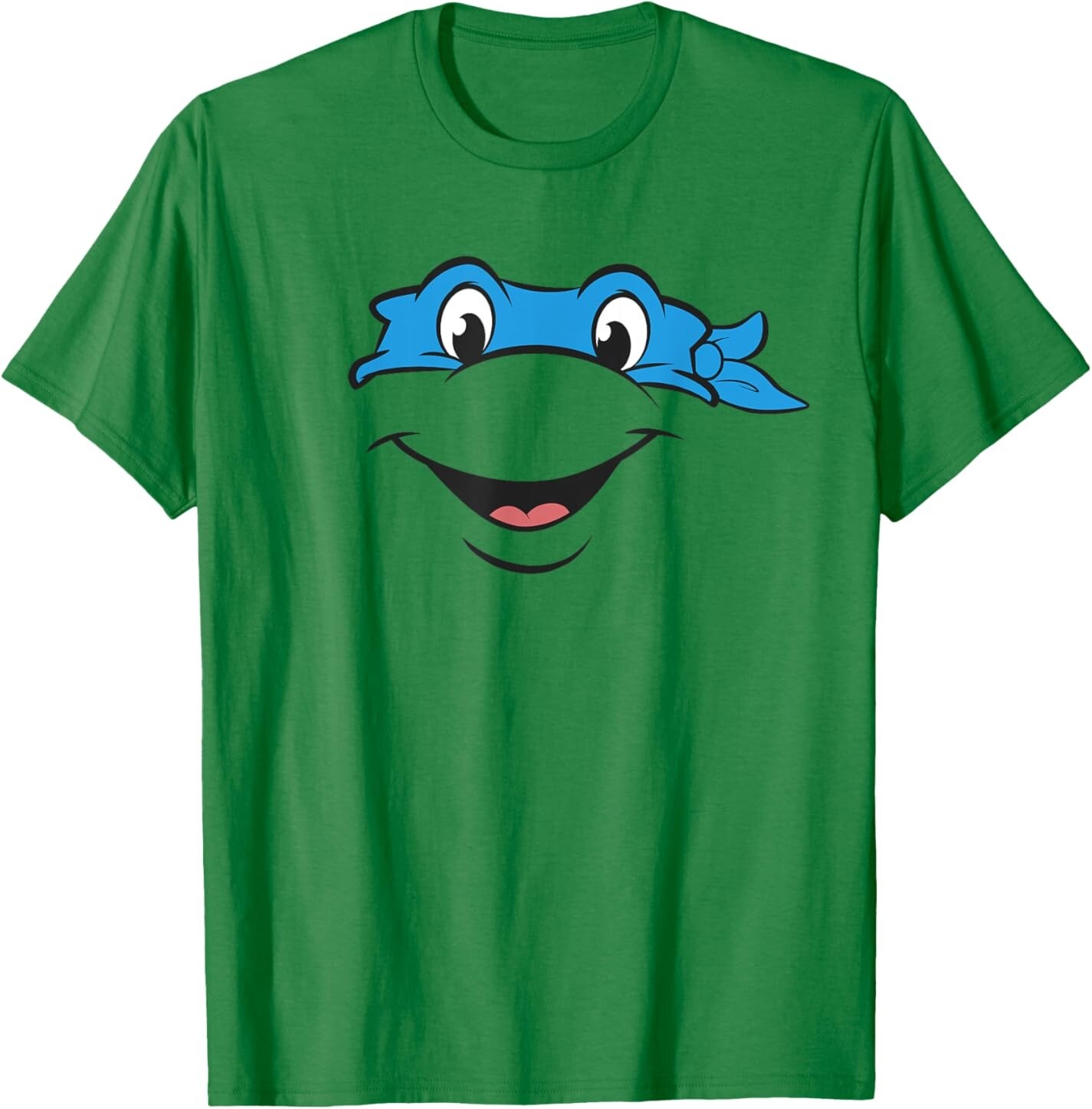 

Мужская футболка Teenage Mutant Ninja Turtles Leonardo Big Face Costume, зеленый