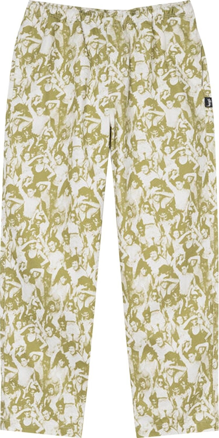 

Брюки Stussy Mob Beach Pant 'Green', зеленый