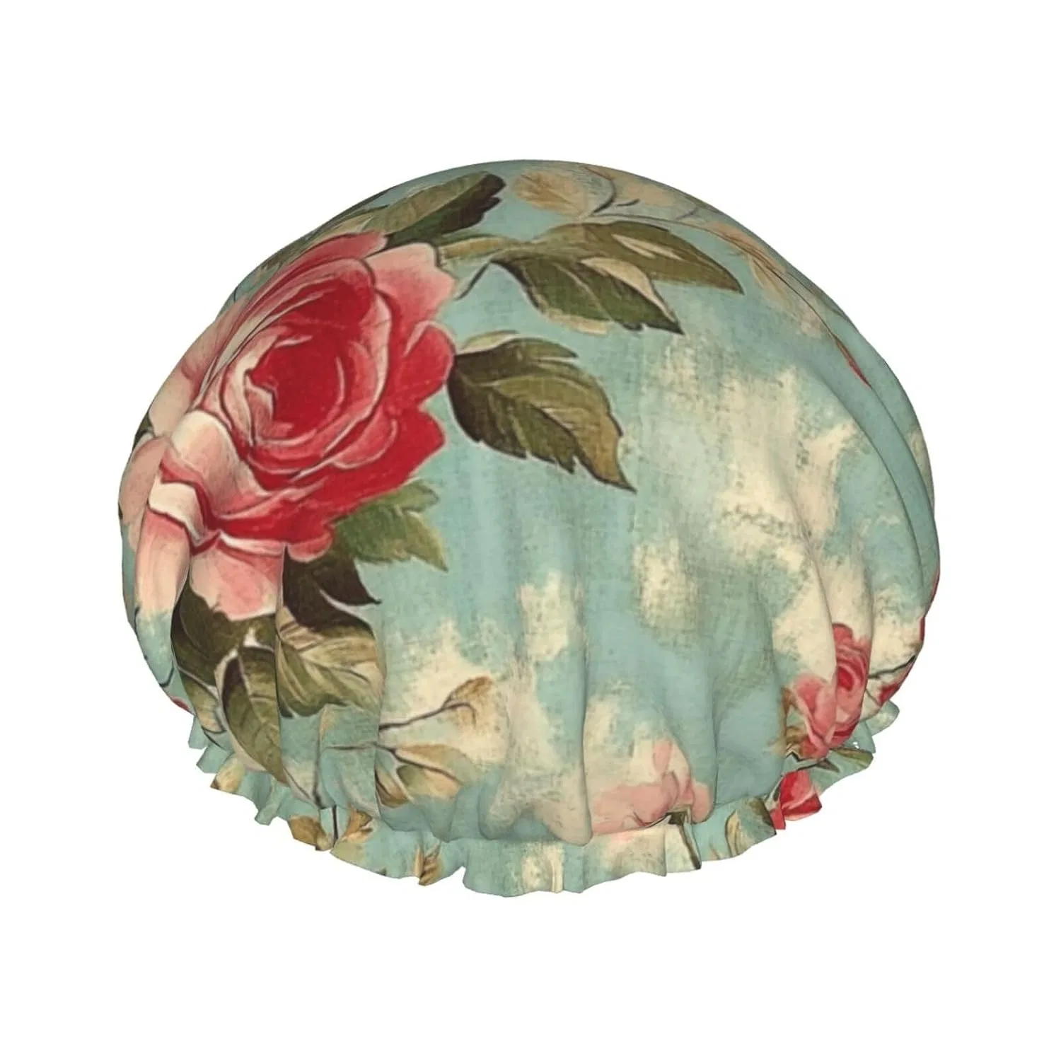 Шапочка для душа Vintage Blume Schmetterling, ZSUUGJ, 26.9 см, Schwarz