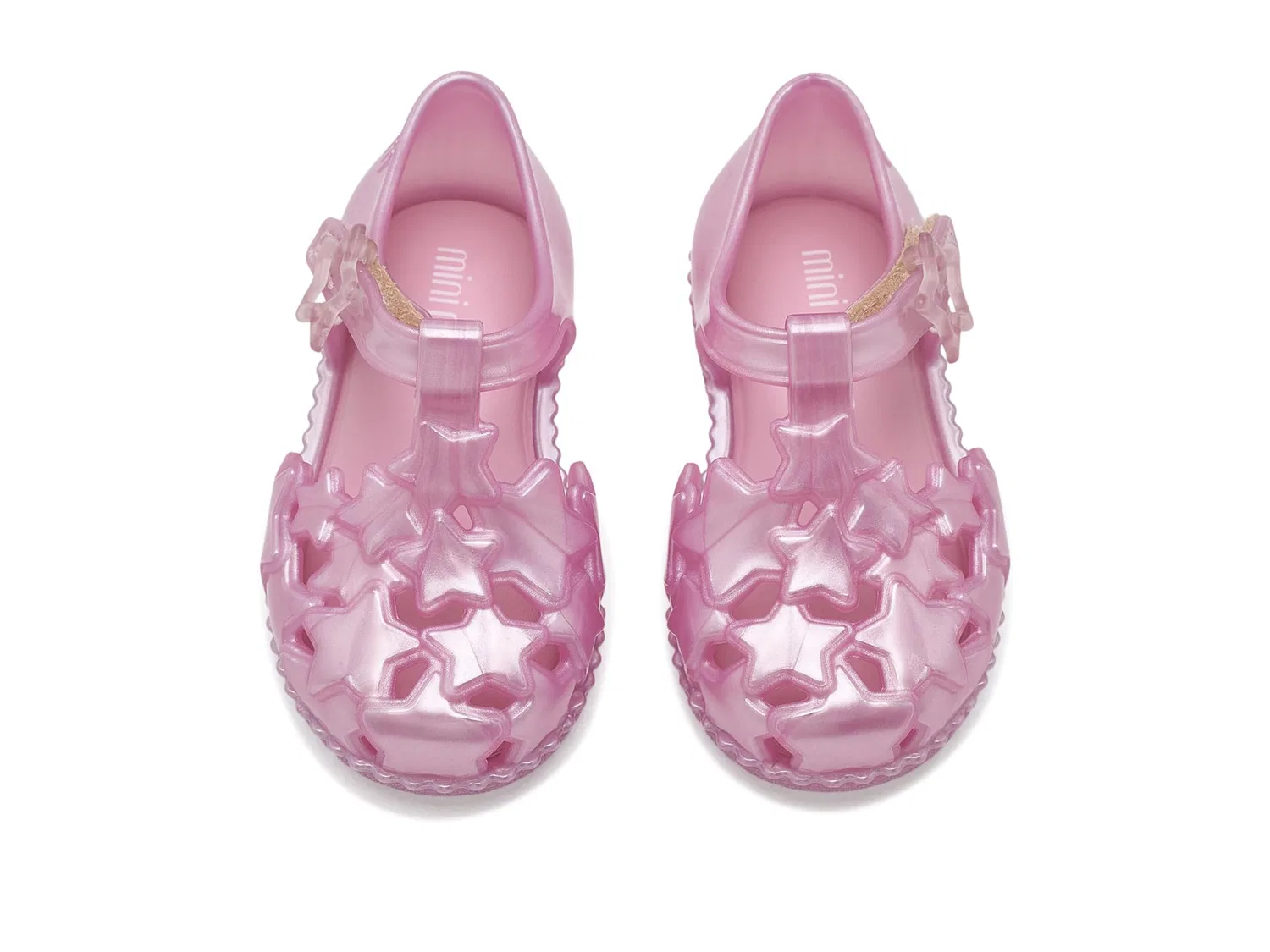 Сандалии Starry (для малышей и маленьких детей) Mini Melissa, Pearly Pink — фото 3