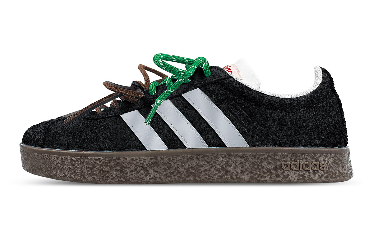 

Кроссовки adidas neo Skateboarding Shoes Unisex Low-top Black/silver, черный