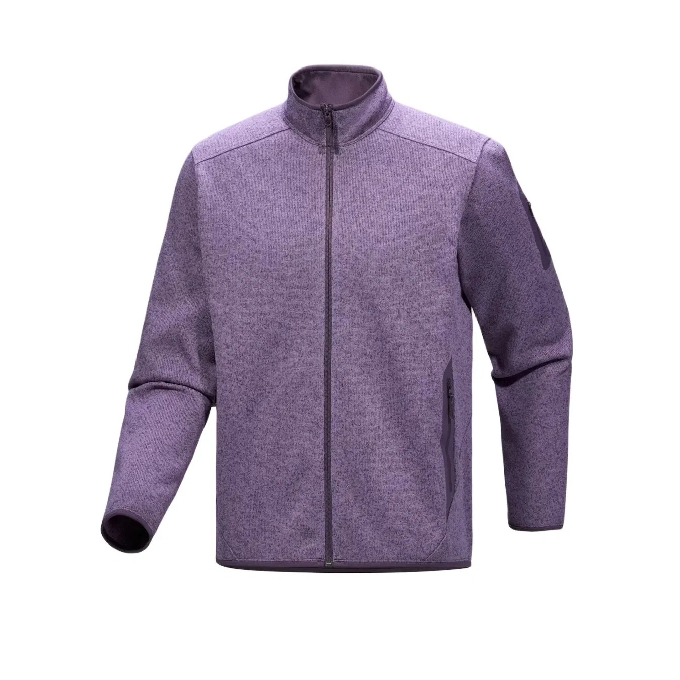 Мужской флисовый свитер Covert, Arcteryx, Fluorite Purple Gray/Moondrop Heather