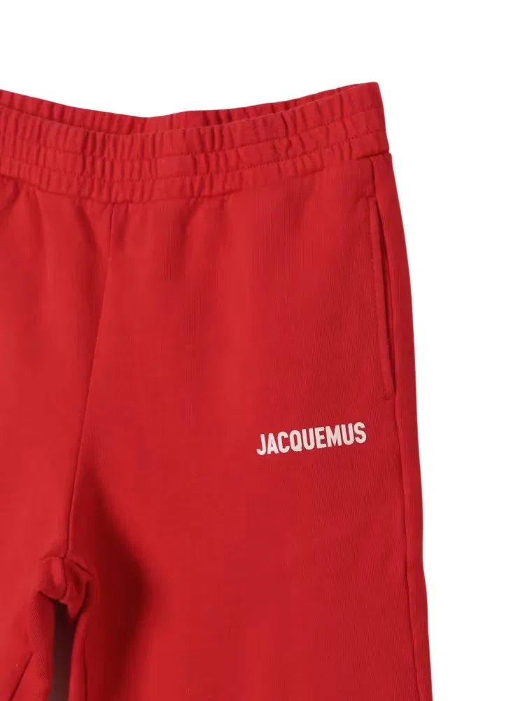 Детские спортивные штаны с логотипом Le Jogging Jacquemus, Red — фото 3