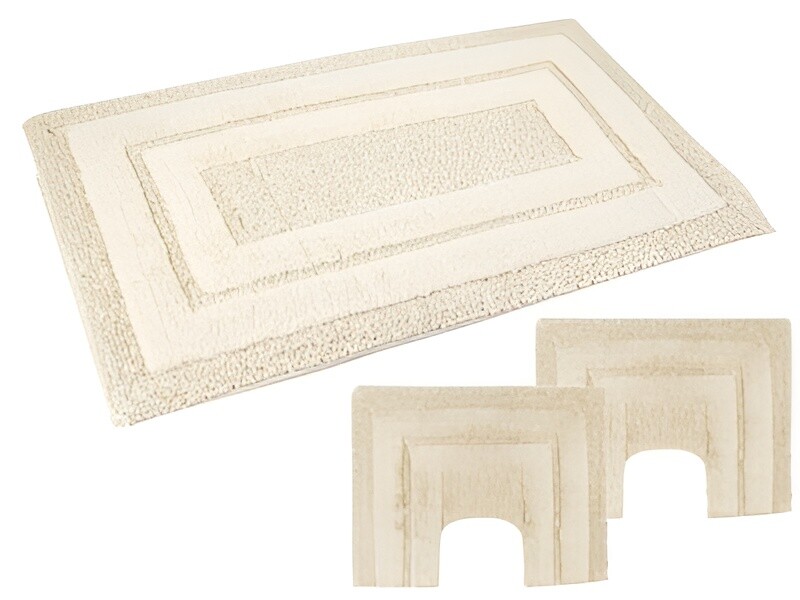 

Набор ковриков для ванной комнаты PHP Home Philosophy Sirio Footrests Non-slip, 3 предмета, пудровый