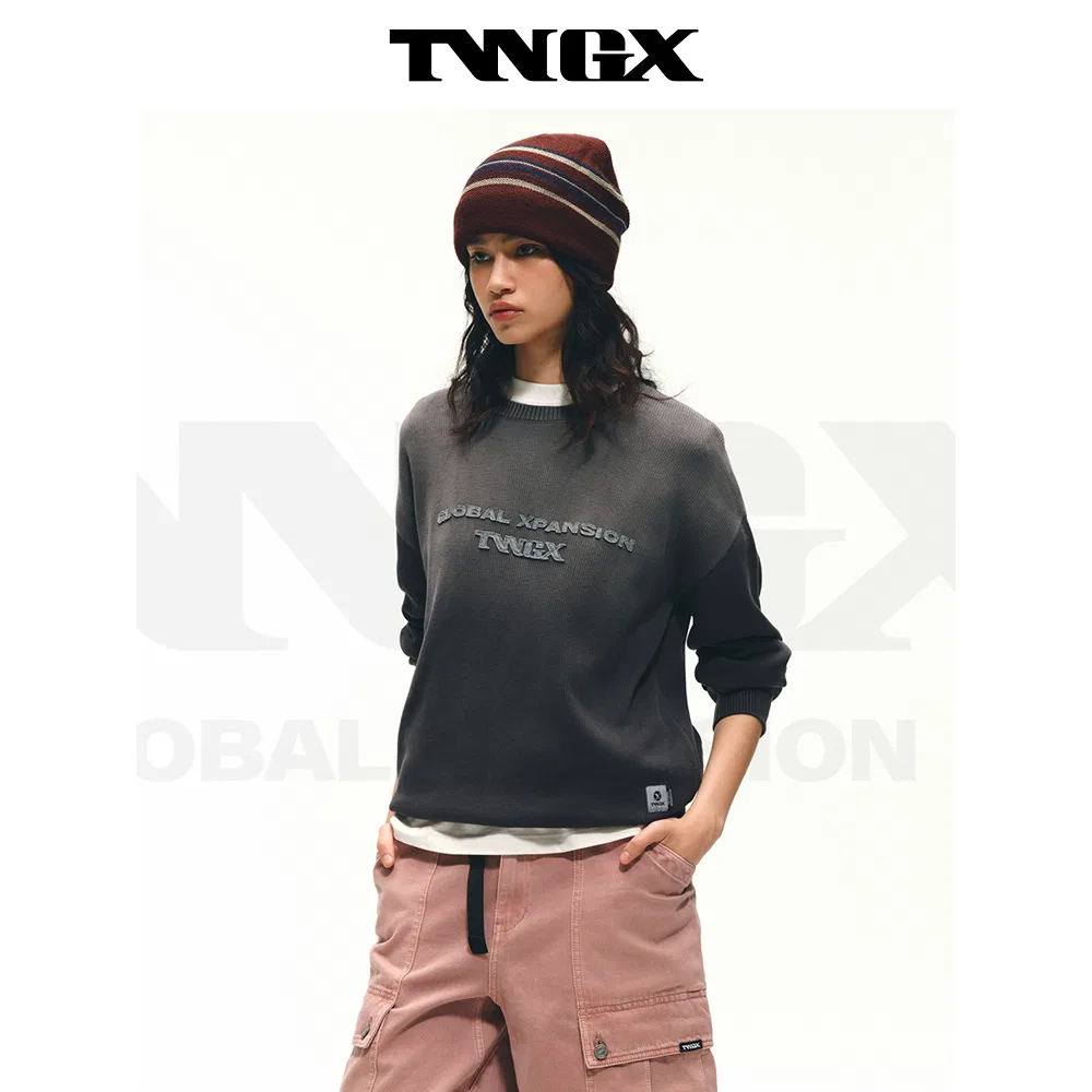 Детский свитер с принтом Evergreen Collection Teenie Weenie Men, Dark Gray — фото 4