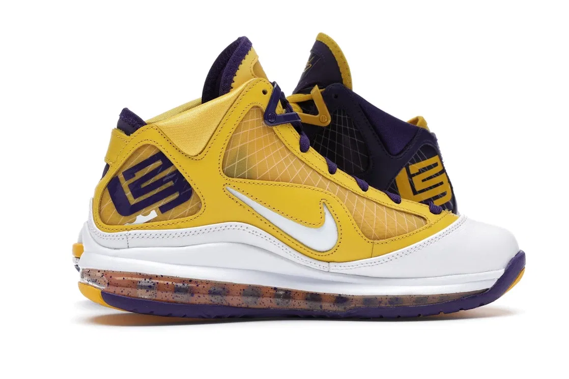 Детские кроссовки Nike LeBron 7, Court Purple/White-Amarillo — фото 3