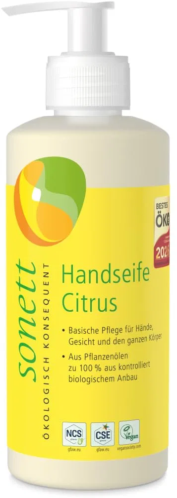 Жидкое мыло Hand Soap Citrus, Sonett, 12 x 300 мл — фото 2