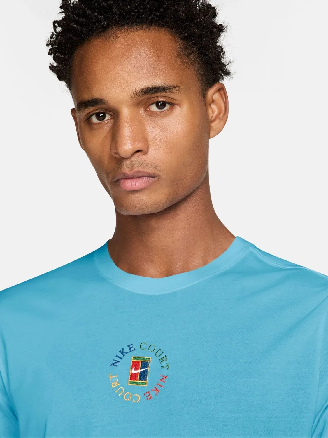 Футболка NikeCourt Dri-FIT Nike, синий — фото 3
