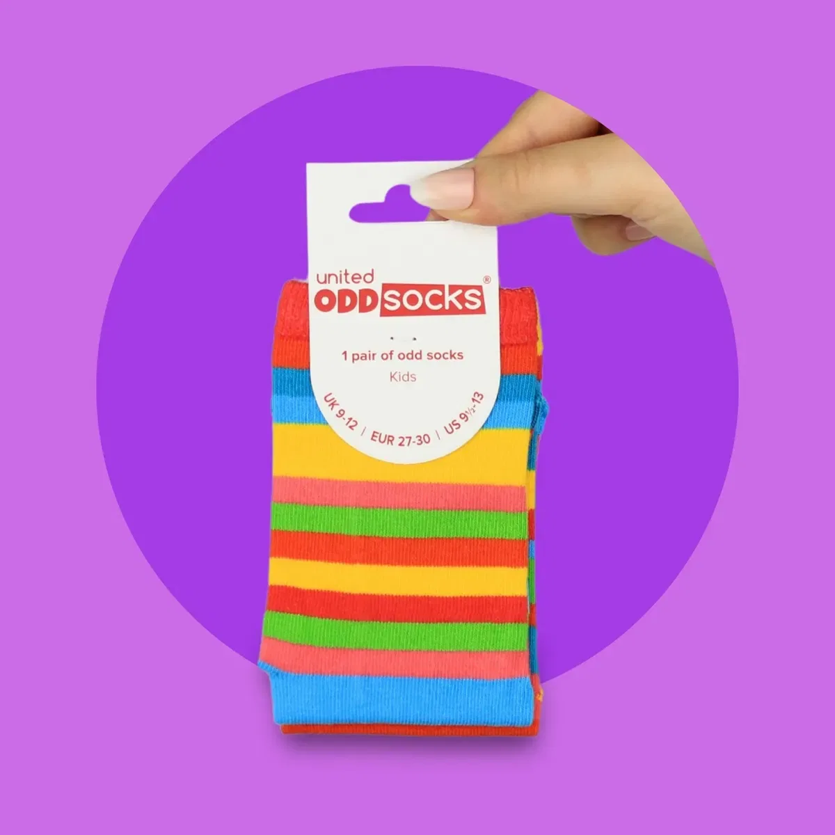 Детские носки с рисунком, модель Kids odd socks novelty mismatched, United Oddsocks, Multi — фото 2