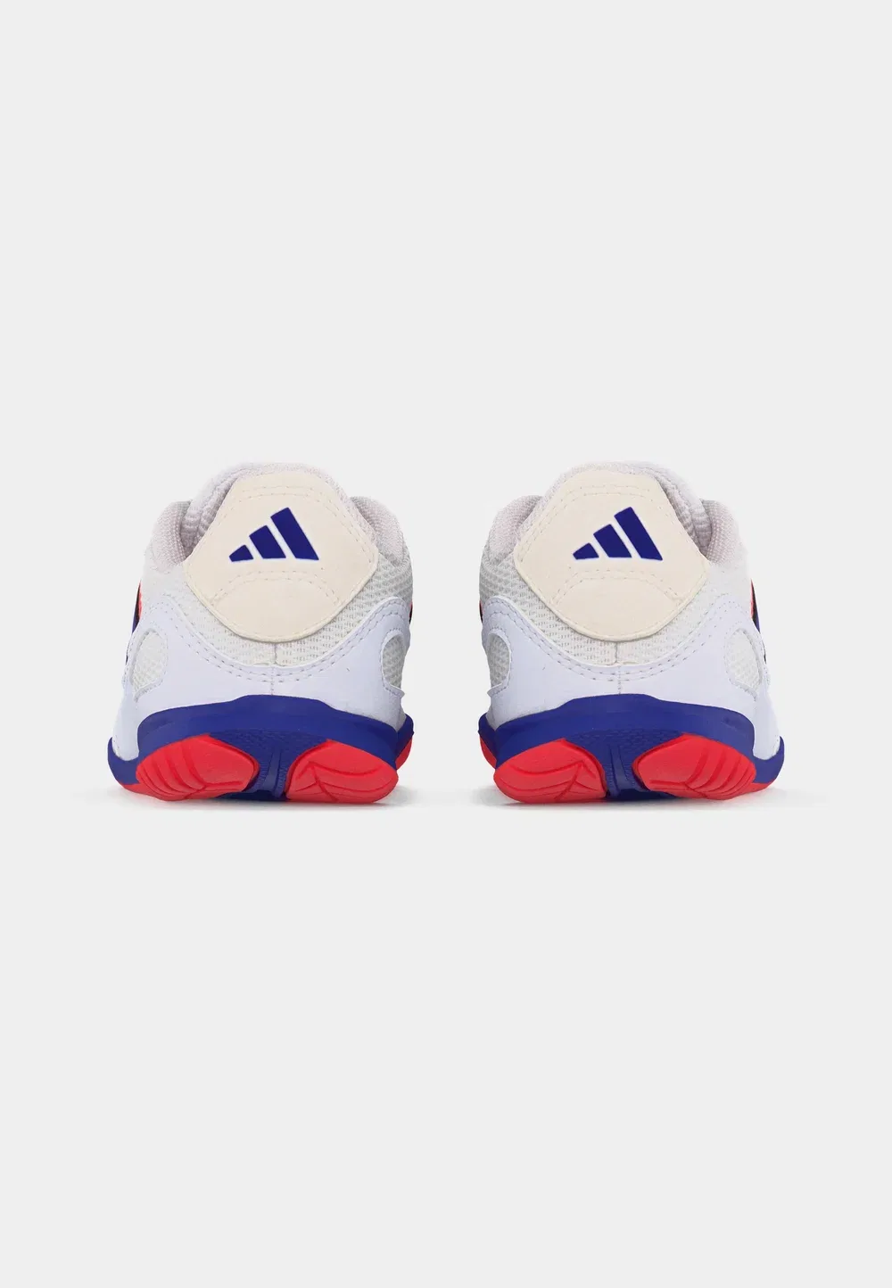 Детские футбольные бутсы Super Sala Competition III для игры в помещении (унисекс) Adidas Performance, Footwea White/Pure Purple/Solar Turbo — фото 4