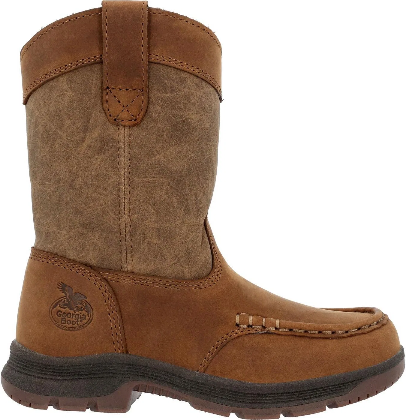 Детские ботинки для мальчиков с технологией SuperLyte Athens Georgia Boot, Brown — фото 3