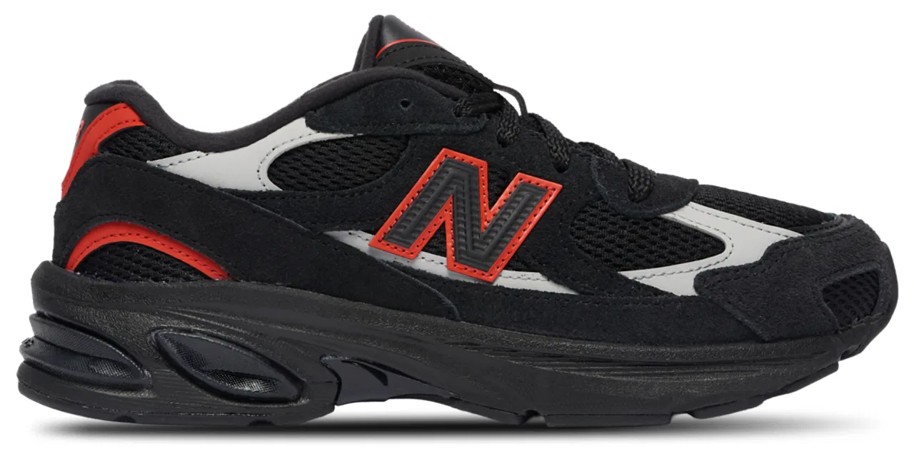 Детские кроссовки для мальчиков с амортизацией ABZORB New Balance 2010, New Balance, Black Hot Tomato