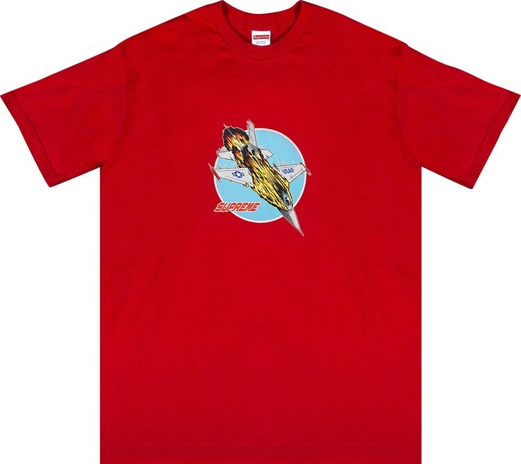 

Футболка Supreme Jet Tee 'Red', красный