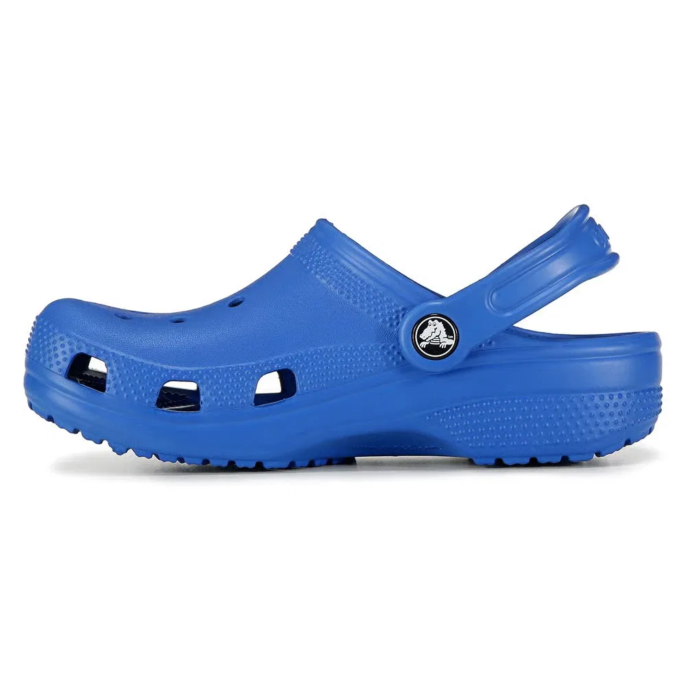 Классические детские сабо Crocs, Blue Bolt — фото 3