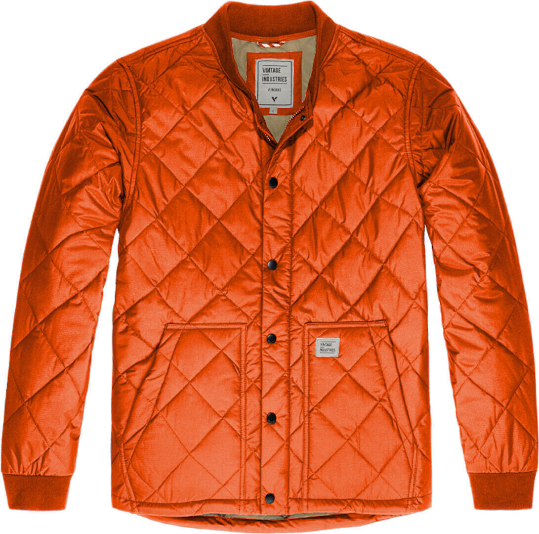 

Куртка Vintage Industries Brody, оранжевая, Оранжевый, Куртка Vintage Industries Brody, оранжевая