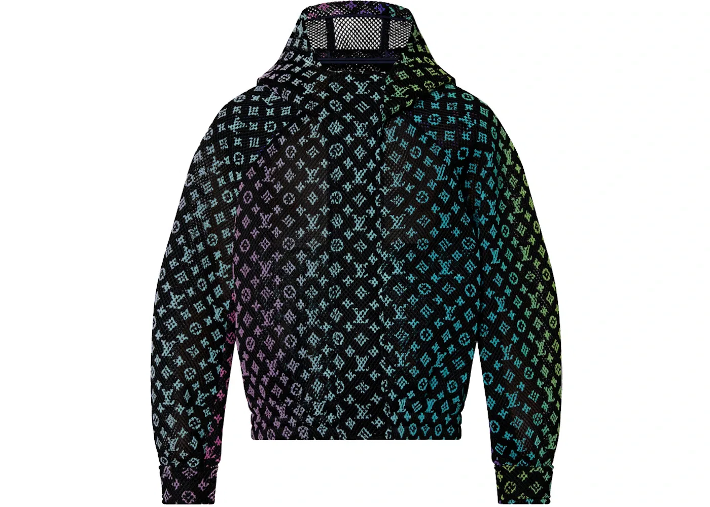 Мужская куртка с монограммой Gradient Mesh Louis Vuitton, Black