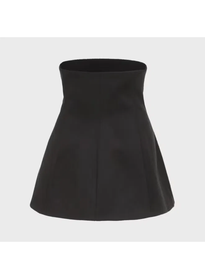 Блузка с запахом и открытыми плечами Zara, черный — фото 3