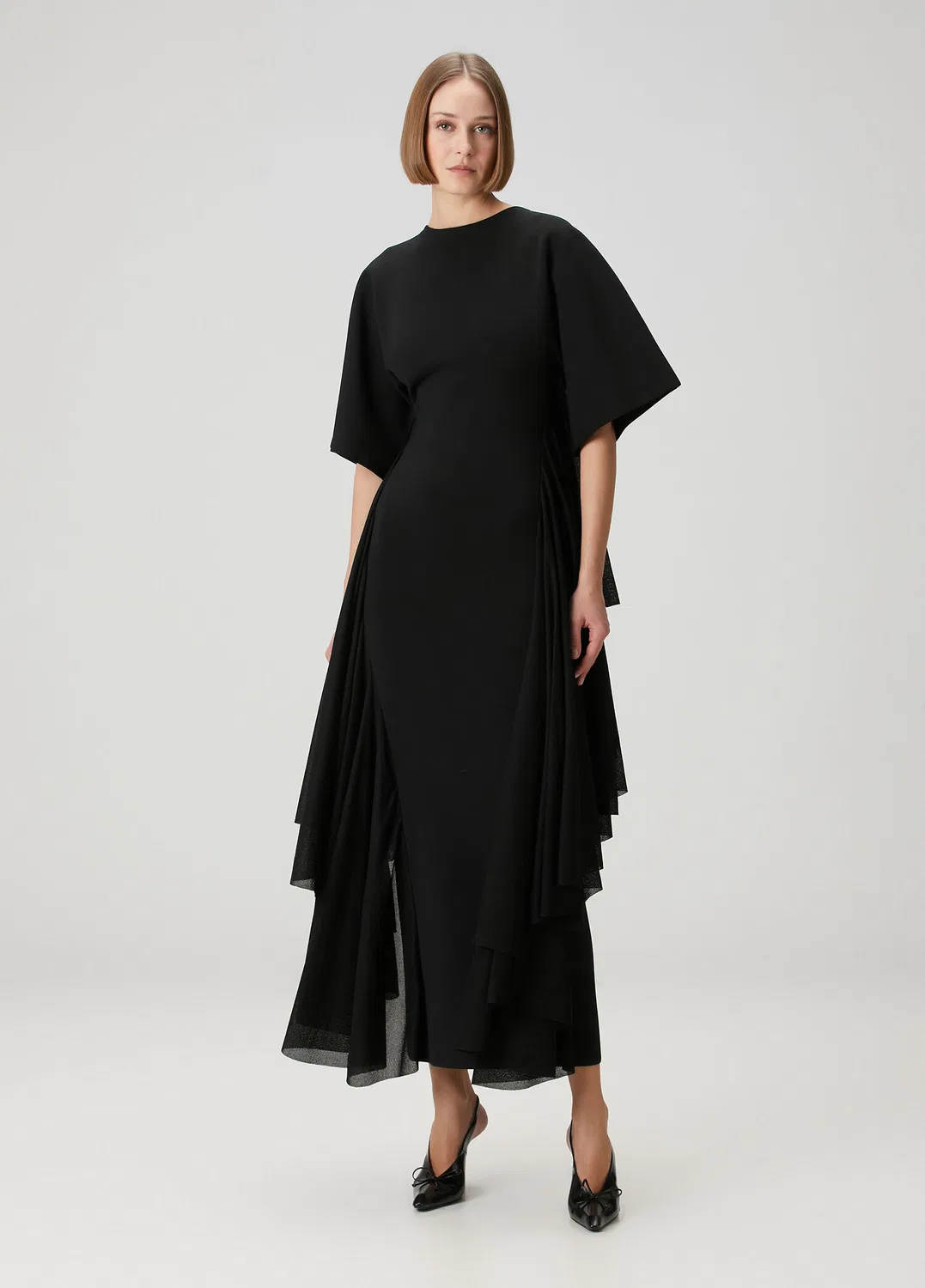 Платье макси Jacquemus The Mistral, black — фото 3