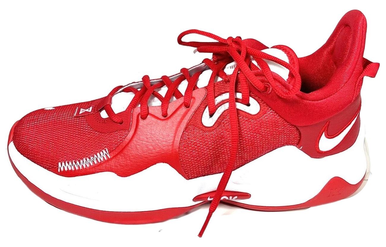 

Баскетбольные кроссовки PG 5 мужские низкие красные Nike
