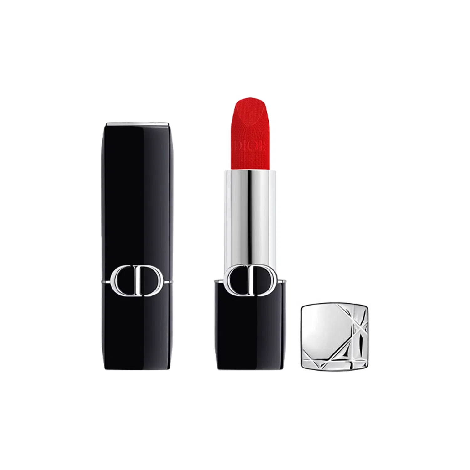 Женская помада матовая DIOR Rouge Dior #999 Legend Red Lip, Red