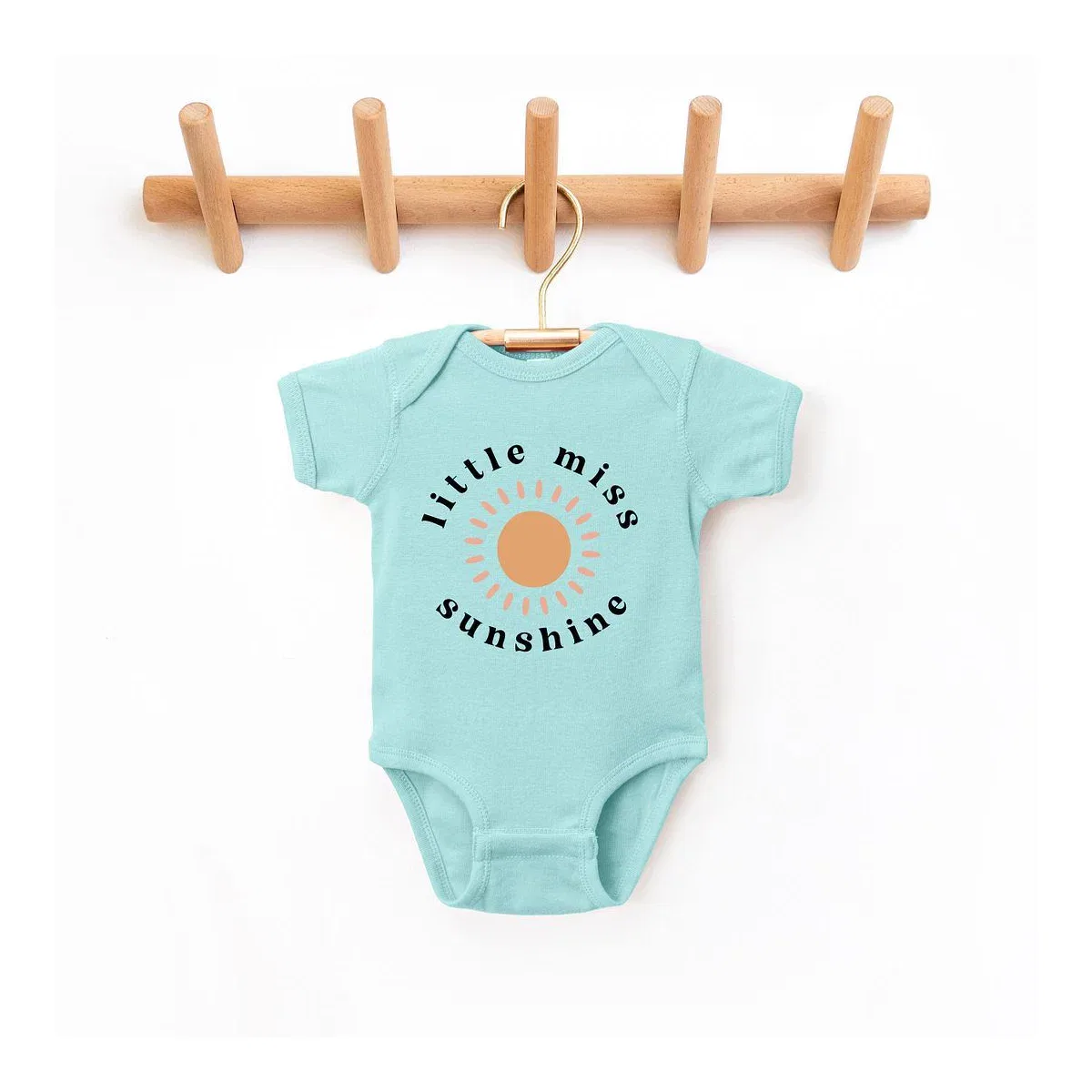 Детское боди с коротким рукавом Little Miss Sunshine Sun The Juniper Shop, Chill