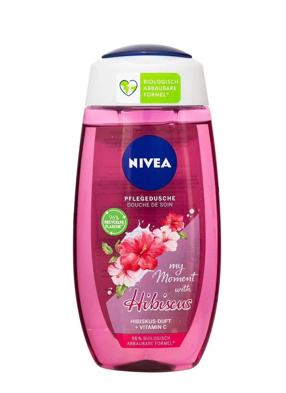 Гель для душа My Moment с гибискусом, NIVEA, набор 6x250 мл