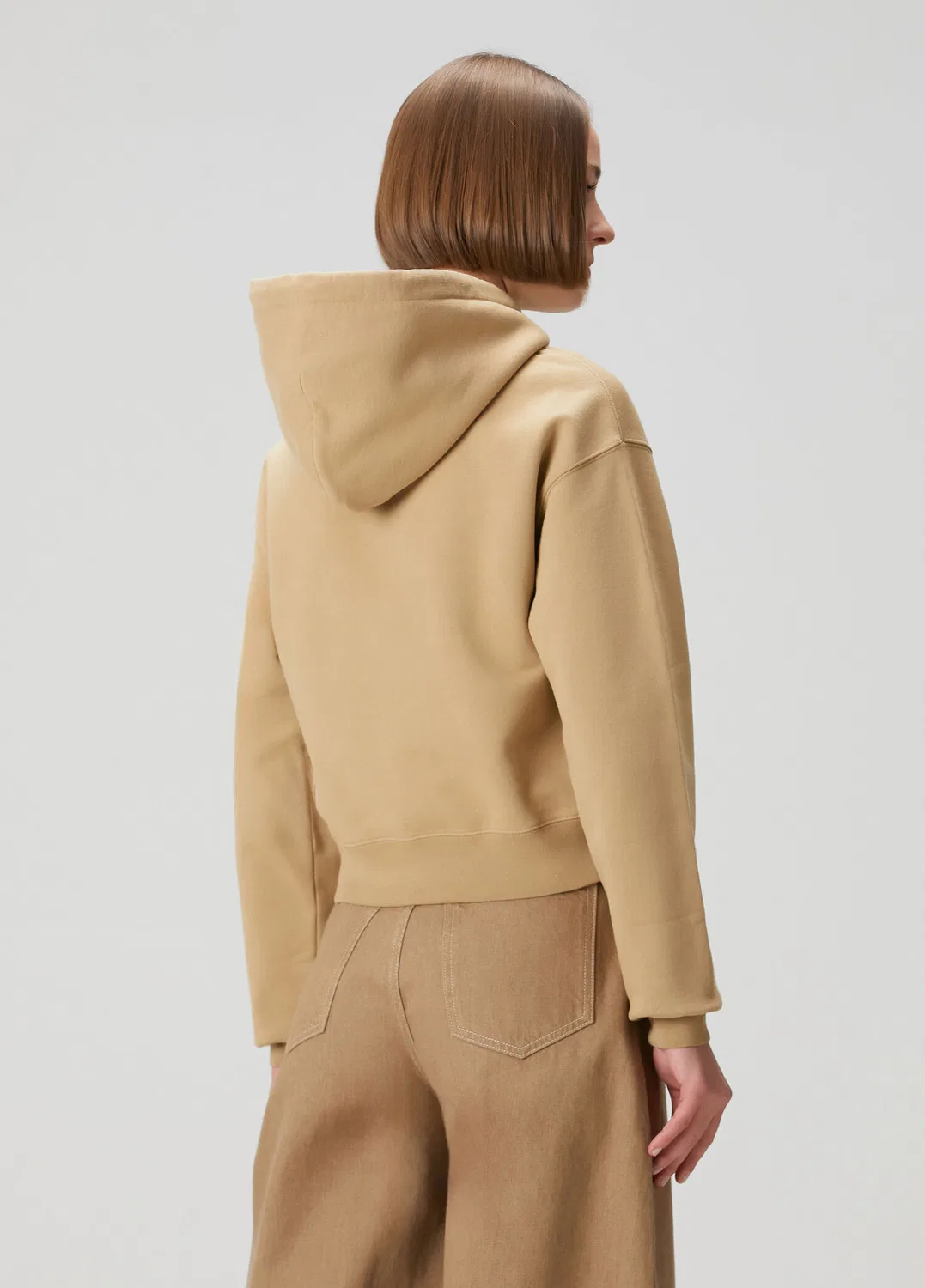 Свитшот женский Jacquemus The Gros Grain, темно-бежевый — фото 4