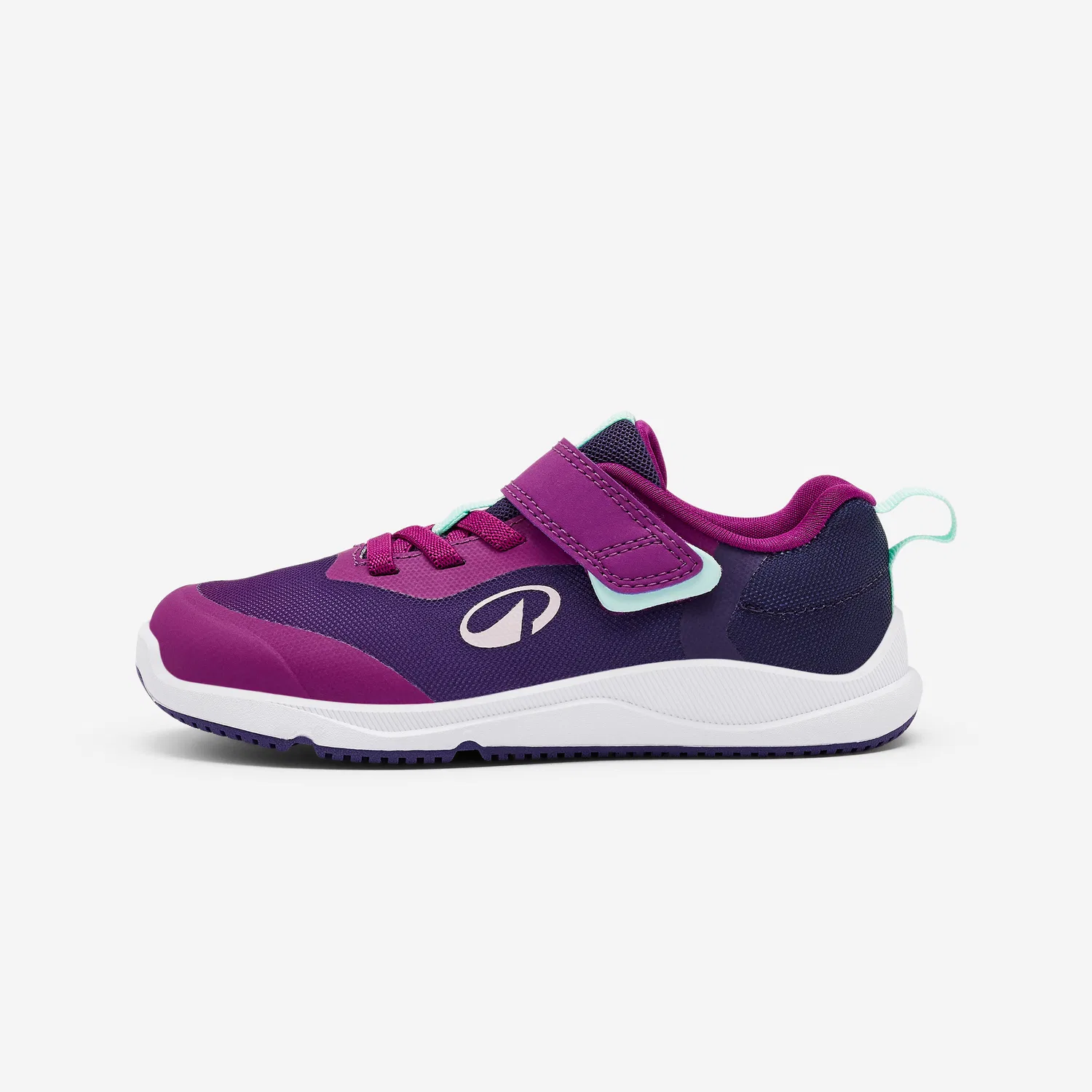 Детские дышащие босоножки Stepper Sporty Decathlon, Magisches Lila / Blasses Minzgrun