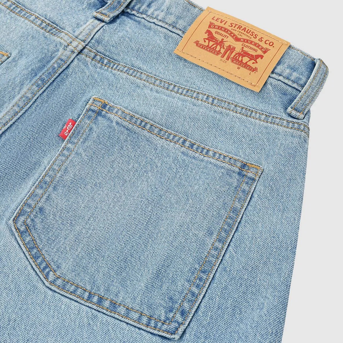 широкие джинсы-карго 578 для мальчиков 8-20 лет Levi's, Alanis - Blue — фото 4