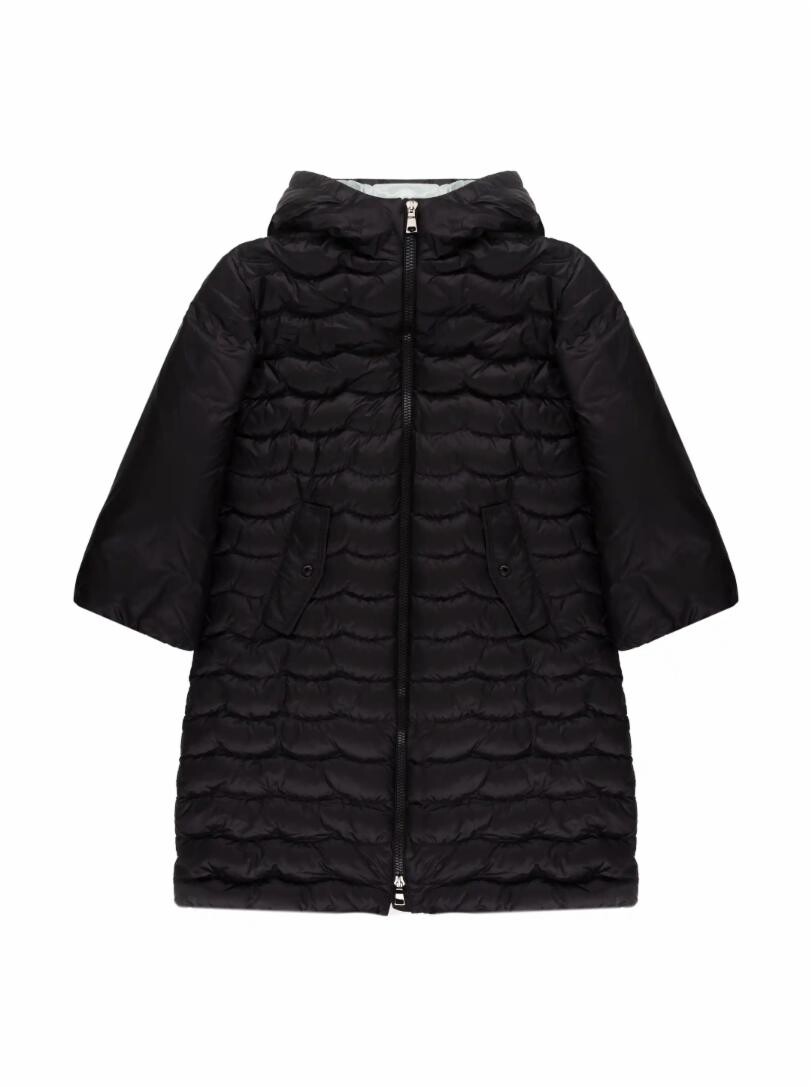 

Пуховик стеганый удлиненный Moncler, черный