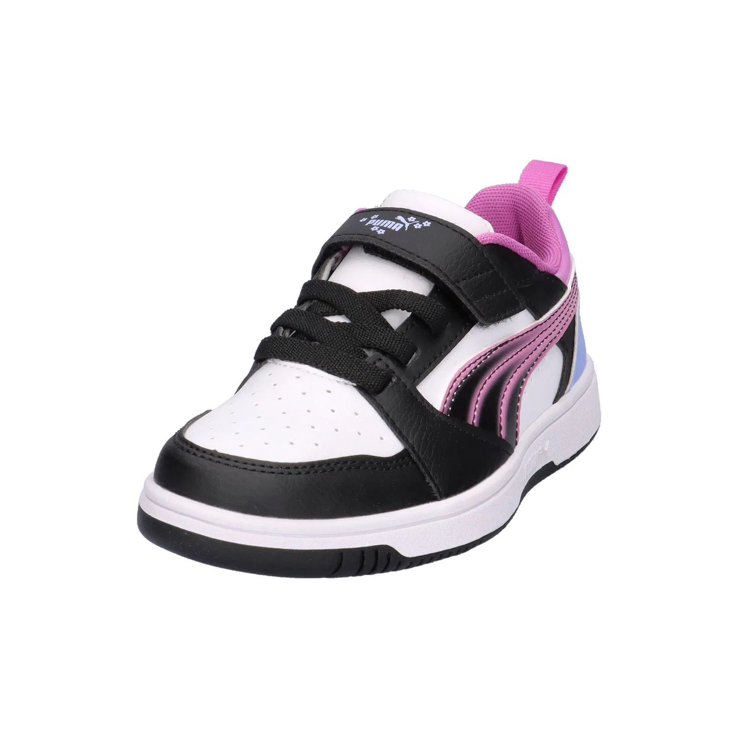 Детские кроссовки с ретро-дизайном Rebound V6 Lo Jelly Heaven AC+ PS Puma, Weiss Schwarz — фото 4