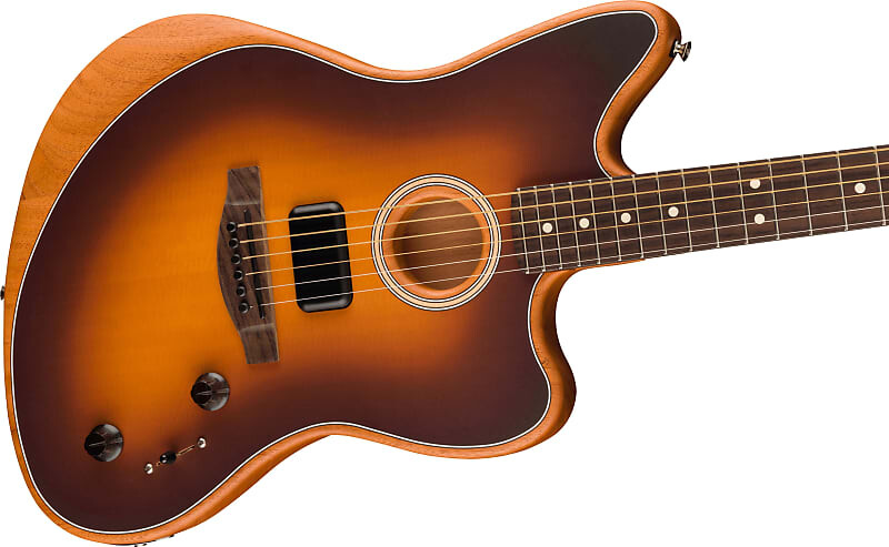 

Fender Acoustasonic Player Jazzmaster, накладка на гриф из палисандра, 2 цвета Sunburst 0972233103