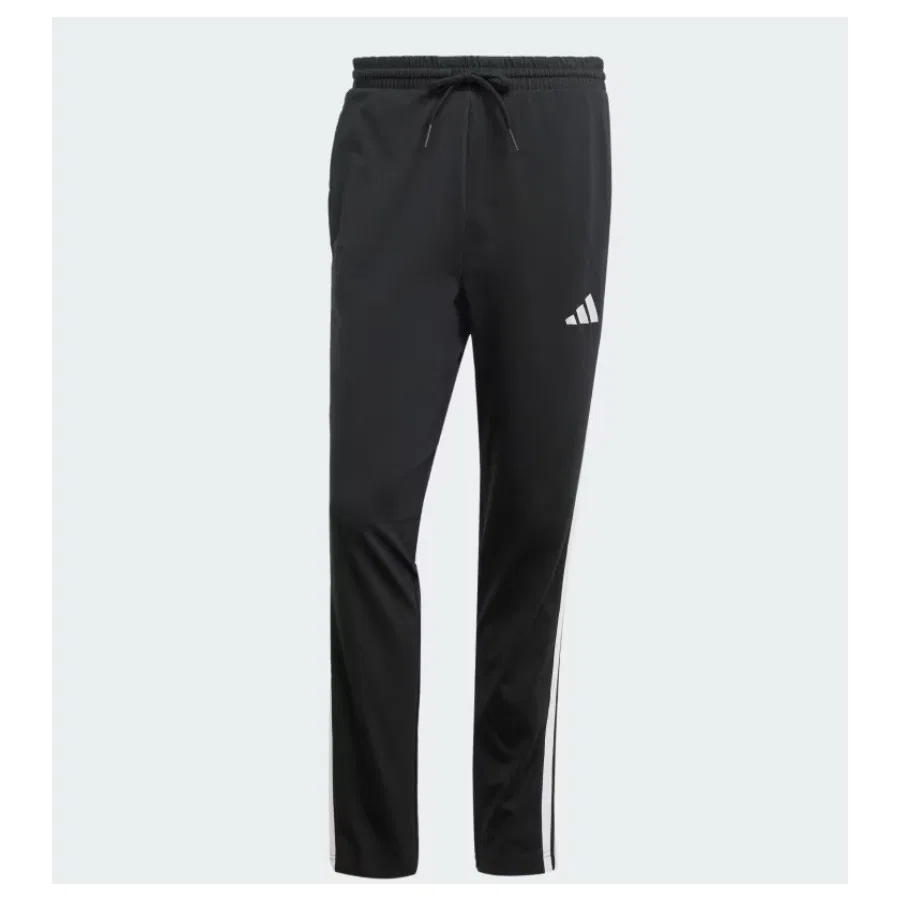 Спортивные штаны adidas Essentials 3-Стрип Тек Джерси, Черный — фото 4