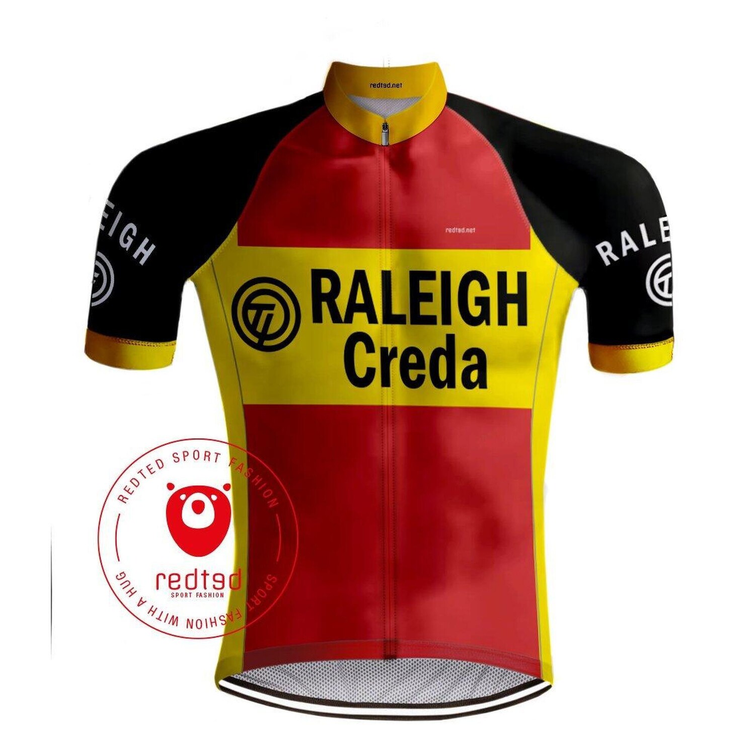 

Велосипедная футболка в стиле ретро TI-Raleigh - REDTED, красный