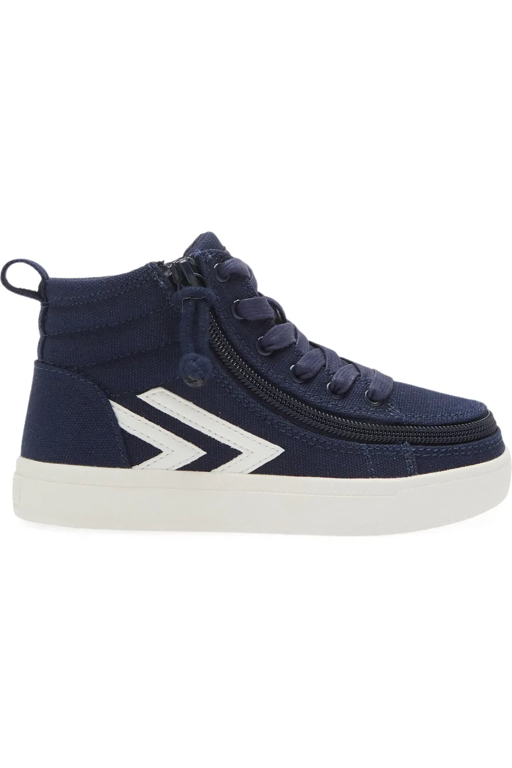 Детские кроссовки низкие с молнией Billy CS BILLY Footwear, темно-синий/белый — фото 3