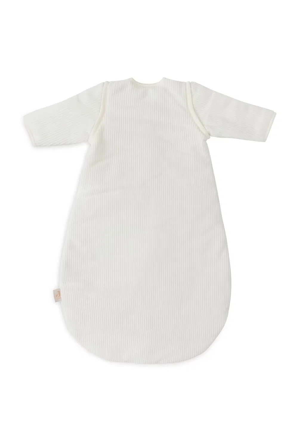 Спальный мешок со съемными рукавами, круглый Jollein, Rib/Ivory — фото 3