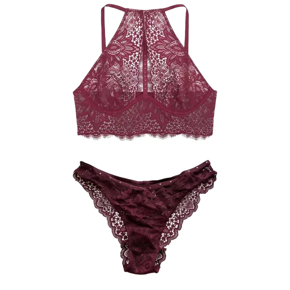 Женский комплект нижнего белья Victoria's Secret, Burgundy
