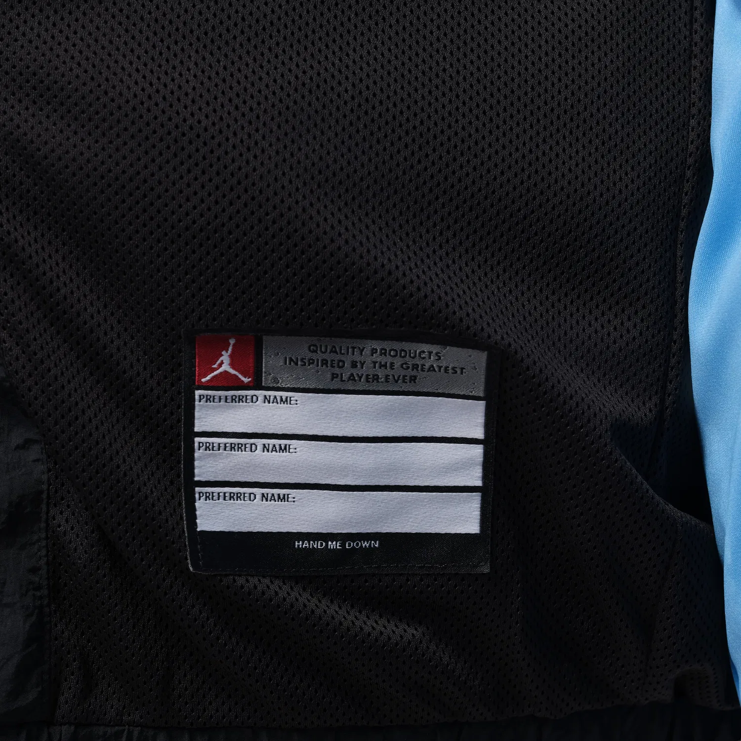 Детская куртка Colorblocked Wind Jacket 'Black' Jordan, черный — фото 4