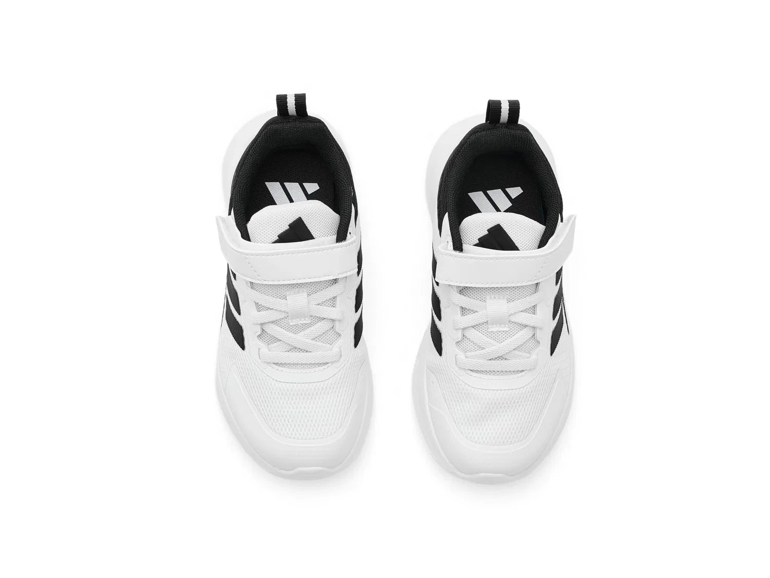 Кроссовки FortaRun 4.0 (для маленьких детей) Adidas Kids, White/Black/White — фото 3