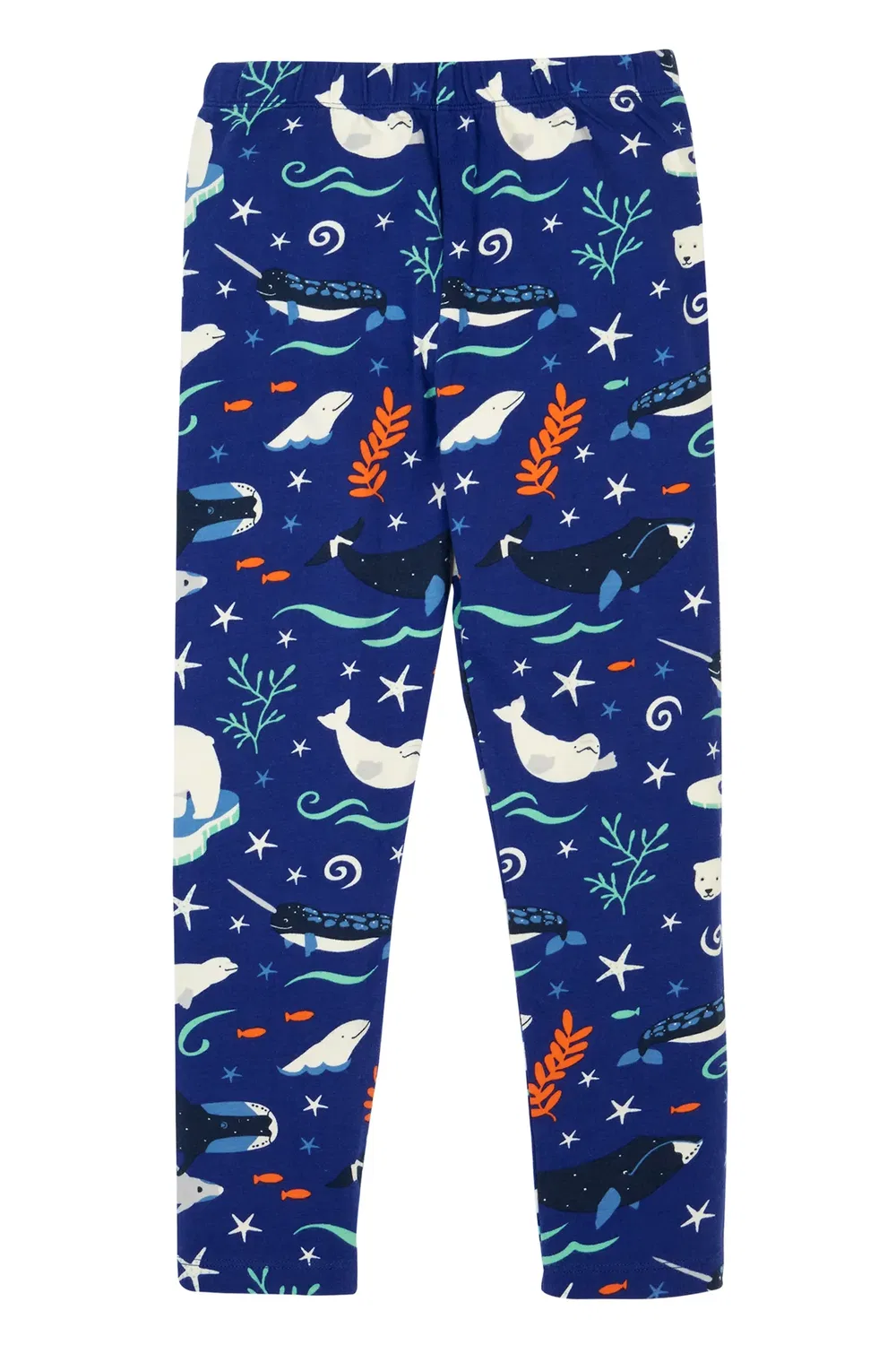 Детские леггинсы с принтом Libby Frugi, Blue — фото 2