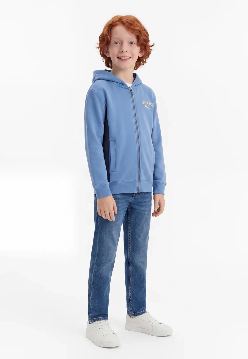 Нет учителя - толстовка на молнии Quiksilver, Quiet Harbor