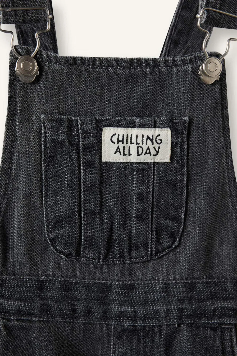 Комбинезон джинсовый Regular Fit Denim Defacto, серый — фото 2