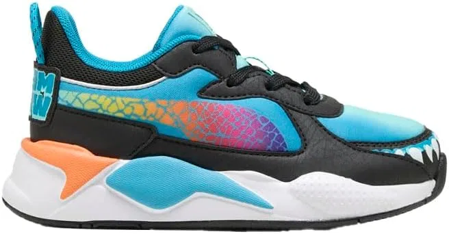 Детские кроссовки для мальчиков с принтом Hot Wheels Rs X 2 PUMA, Blue