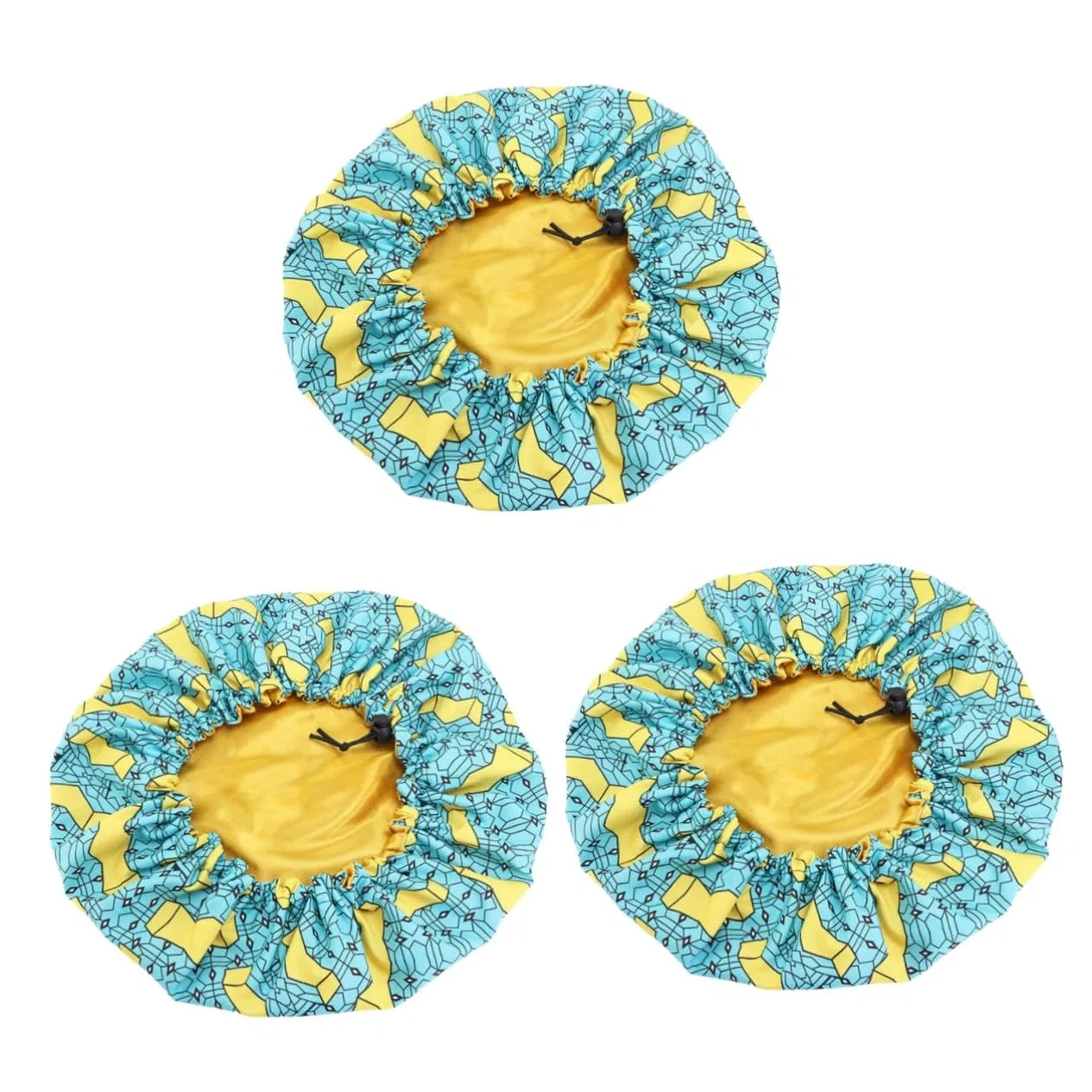 Шапочка для душа, DEARMAMY, 3 шт, 33x33x0.1 см, Lightblue