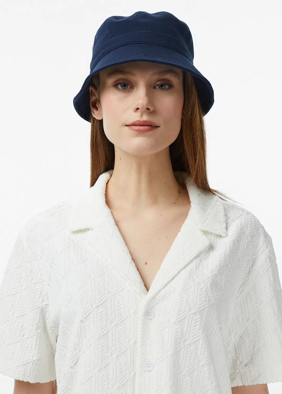 Поло Lacoste Regular Fit Monogram, белое — фото 4